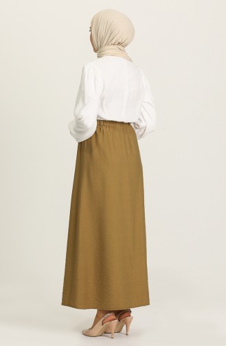 Khaki Skirt 10202113-03