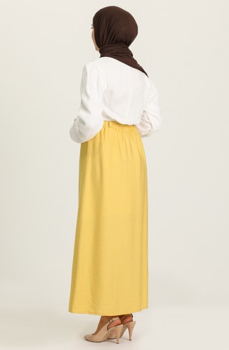 Saffron Colored Skirt 10202113-08
