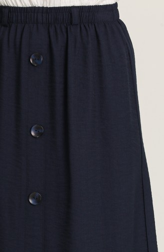 Navy Blue Skirt 10202113-09