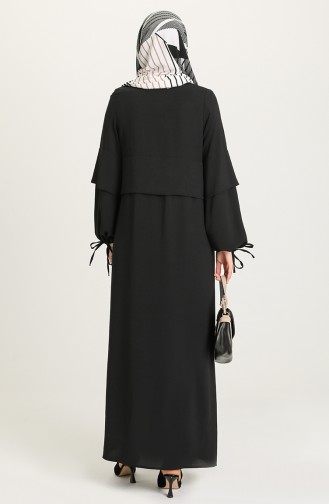 Black Abaya 8006-01