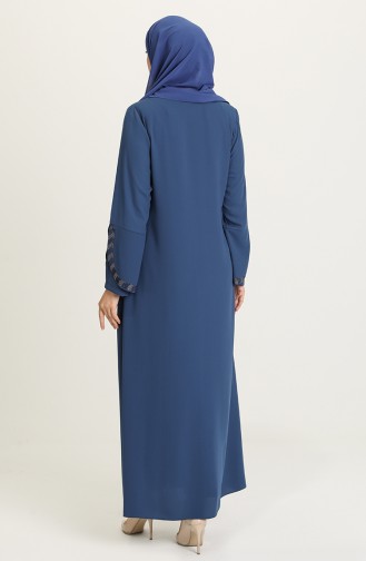 Indigo Abayas 2038-02