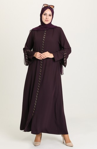 Damson Abaya 2038-03