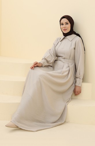 Gems Hijab Dress 8350-01