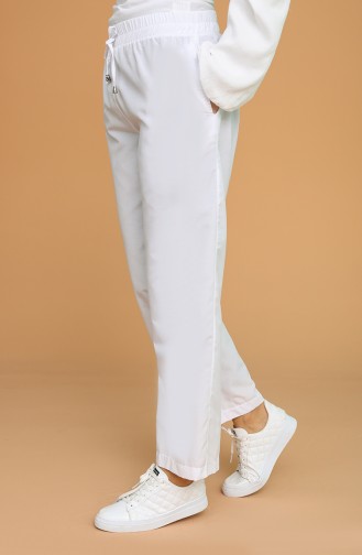 Pantalon Blanc 0158-06