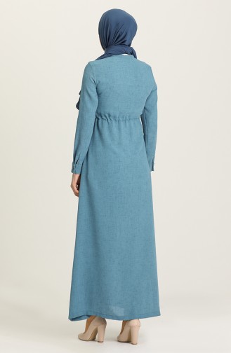 Indigo Abaya 6848-13