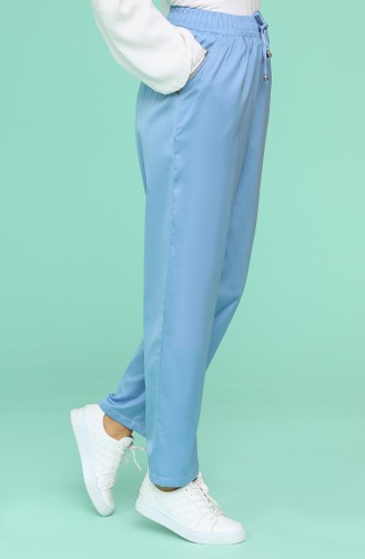 Pantalon Bleu Foncé 0159-29