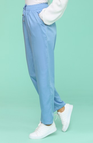 Pantalon Bleu Foncé 0159-29