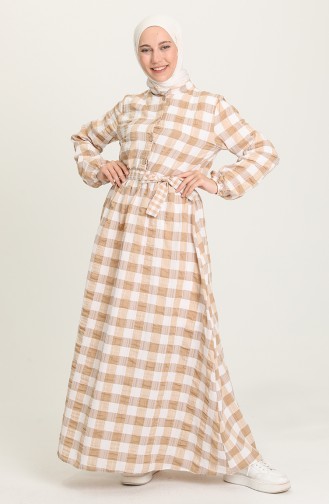 Mink Hijab Dress 5012-01
