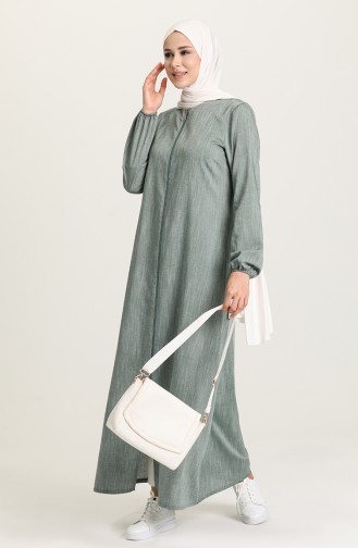 Green Almond Abaya 3069-04