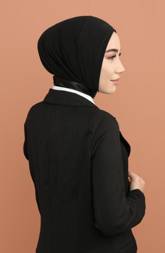 Black Ready to Wear Turban 1000-01