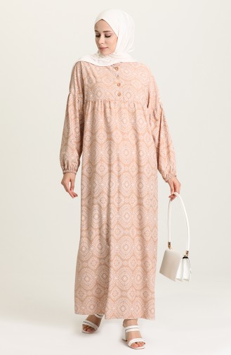 Mink Hijab Dress 21Y8403A-02