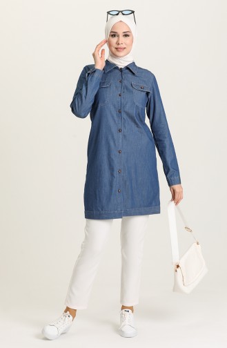 Navy Blue Tunics 2038-02