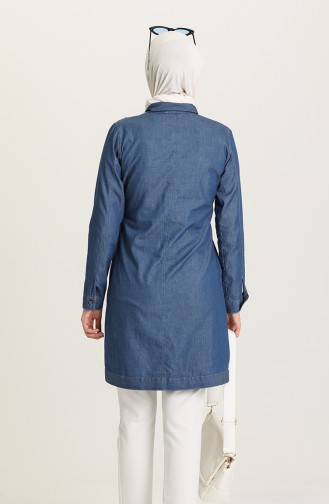 Navy Blue Tuniek 2038-02