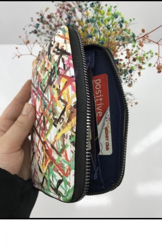 White Wallet 000542.BEYAZ