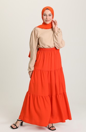 Orange Skirt 1020211ETK-06