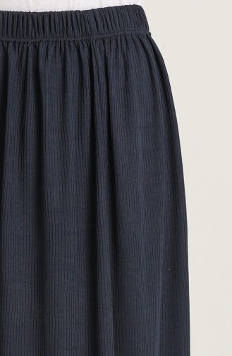 Navy Blue Skirt 8314-1