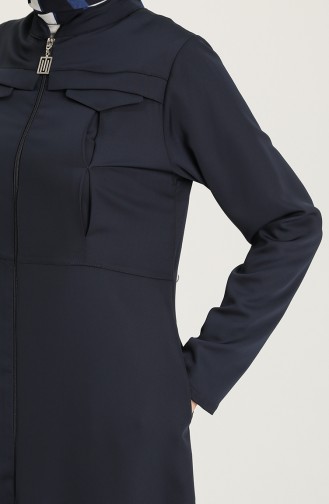 Navy Blue Abaya 0101-01