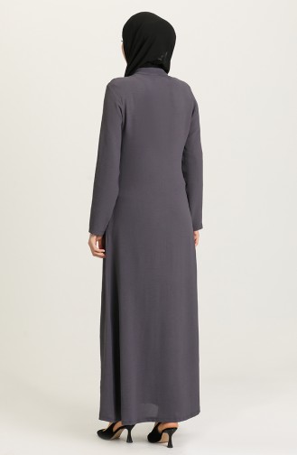 Abayas Gris Foncé 1022-08