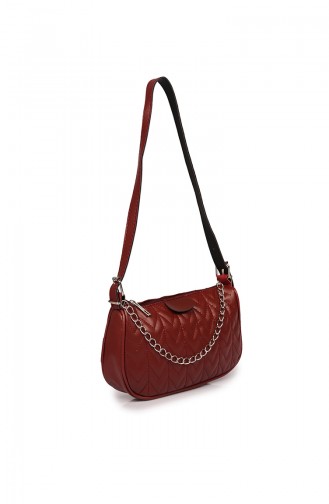 Stilgo women s Shoulder Bag MST77Z-13 Claret Red 77Z-13