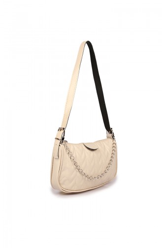 Beige Shoulder Bag 77Z-16