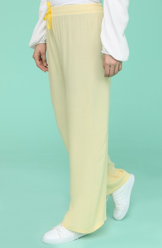 Pantalon Jaune citron 4482-10