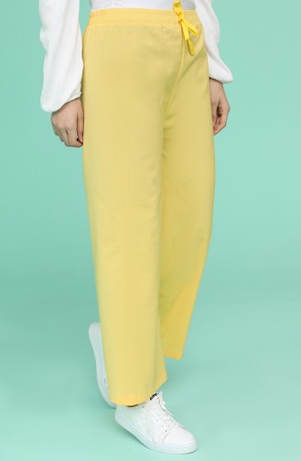 Pantalon Jaune Foncé 4482-18