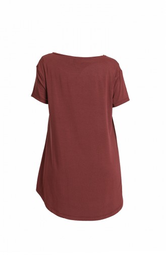 Claret Red T-Shirts 6412-04