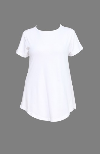 Weiß T-Shirt 6413-03