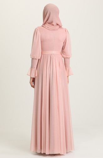 Habillé Hijab Rose poudre 5367-19