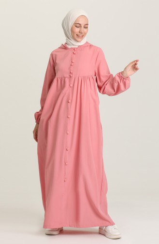 Powder Hijab Dress 21Y8397-02