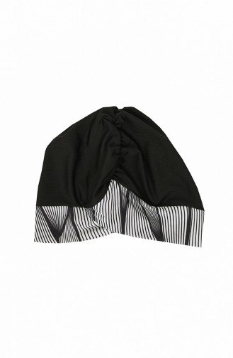 Maillot de Bain Hijab Noir 2037-01