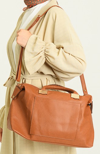 Tan Shoulder Bags 00405