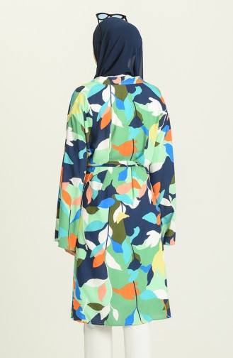 Kimono أخضر حشيشي 3287-05