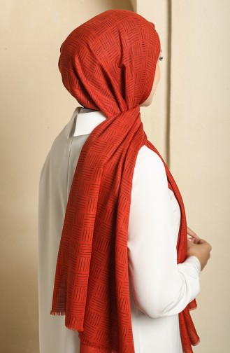 Brick Red Shawl 90130-03