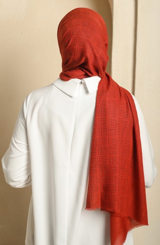 Brick Red Shawl 90130-03