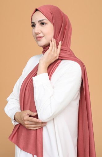 Dark Dusty Rose Shawl 1028-12