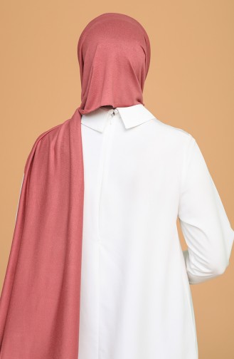 Dark Dusty Rose Shawl 1028-12