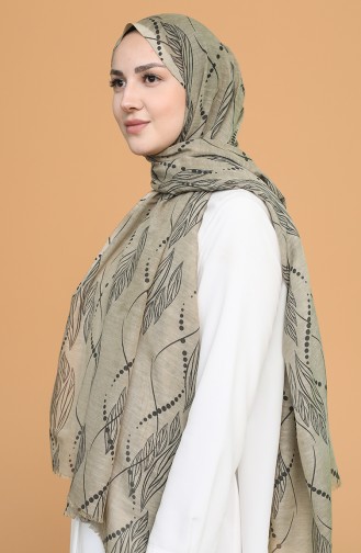 Mildew Green Shawl 1300-04