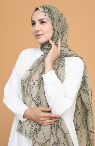 Mildew Green Shawl 1300-04