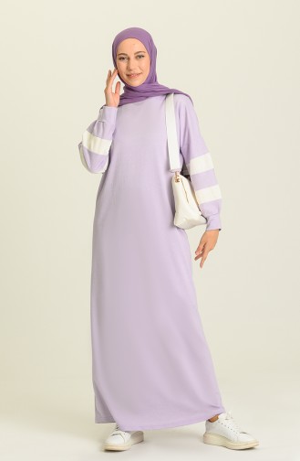 Violet Hijab Dress 1005-08