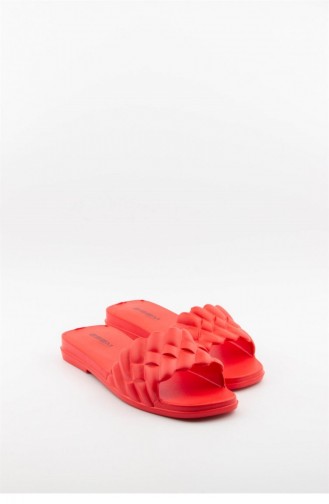 Red Summer slippers 3743.MM KIRMIZI