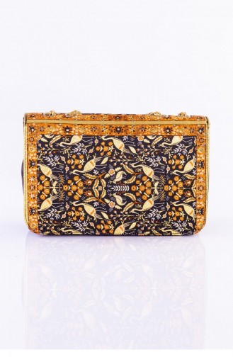 Orange Schultertasche 3128