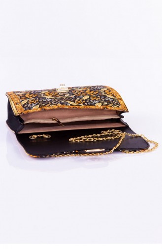 Orange Schultertasche 3128
