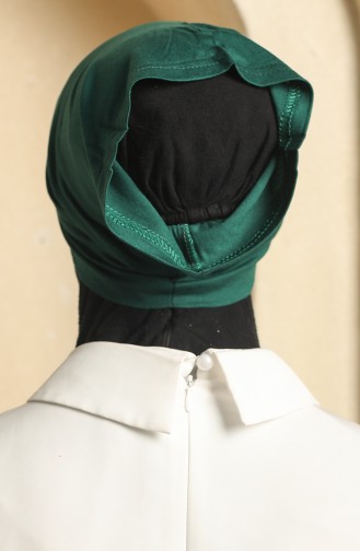 Smaragdgrün Bonnet 190325-09