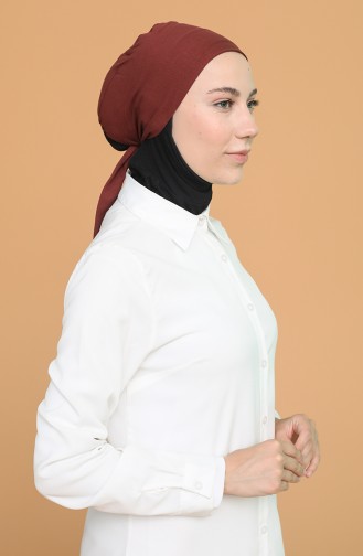 Bonnet Couleur brique 190366-06