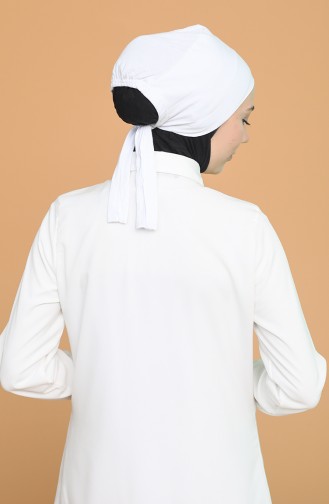 White Underscarf 190366-07