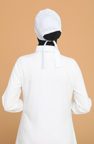 White Underscarf 190366-07