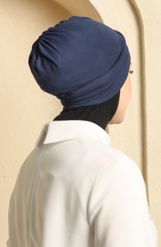 Navy Blue Underscarf 190385-07