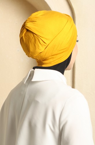 القبعات أصفر خردل 190385-14