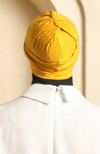 القبعات أصفر خردل 190385-14